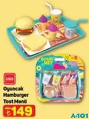MGS OYUNCAK HAMBURGER TOST MENÜ